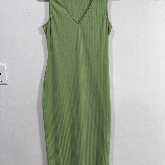 ModCloth Women's Green Sleeveless Tank Maxi Dress SZ S - Picture 2 of 10